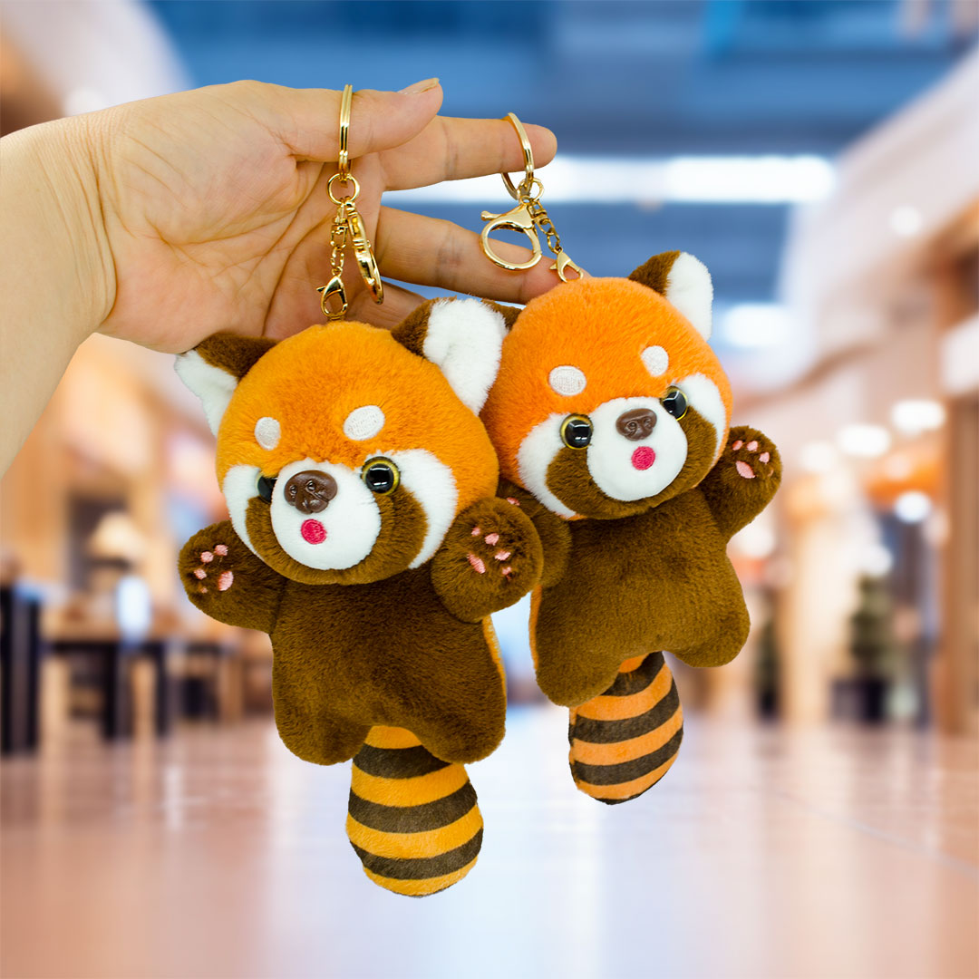 Mini Hugable Cute lesser panda,park,zoos,Plush, Doll, Satchel Bag ,Jewelry, School Bag, Backpack Pendant,Car,Charm, Keychain, Ornament,Plush, Toy ,Holiday Gift,Gift For Halloween Easter Christmas Valentines Birthday Gift 迷你拥抱可爱小熊猫,公园,动物园,毛绒,娃娃,书包,首饰,书包,背包挂件,汽车,挂件,钥匙扣,装饰品,玩具,节日礼物,万圣节礼物复活节圣诞节情人节生日礼物